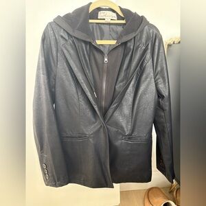 Vegan leather jacket
